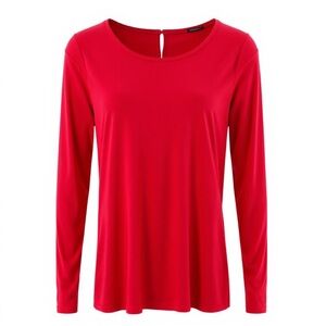 NWOT red Riller & Fount cotton modal tunic top dress